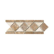 The decorative concrete channel by solcrete, llc. Jeffrey Court Tumbled Noce Listello 4 125 In X 11 In X 10 Mm Travertine Decorative Accent Floor Wall Tile 99104 The Home Depot
