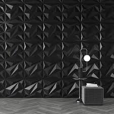 3d wall panels decorative wall panels with white diamond textured design waterproof pvc panel fire resistant for interior wall decor bedroom walls pack of 12 tiles 19.7 x 19.7 inch 32 sq ft. Buy Art3dwallpanels Pvc 3d Wall Panel Diamond For Interior Wall Decor In Black Wall Decor Pvc Panel 3d Textured Wall Panels Pack Of 12 Tiles Online In Indonesia B08rhgmfc5