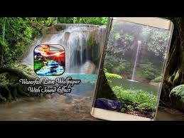 Sound of a waterfall spilling down into a river. Waterfall Live Wallpaper With Sound Effect 1 5 Apk Download Com Waterfalllivewallpaper Highqualityimageshd Apk Free