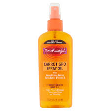 Uses for coconut oil fearlessly creative mammas via fearlesslycreativemammas.com. Cocoa Beautiful Carrot Gro Spray Oil Strengthening Hair Oil 5 1 Fl Oz Walmart Com Walmart Com
