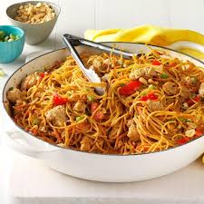 Reduce the heat to low. Thai Chicken Peanut Noodles Recipe How To Make It Taste Of Home