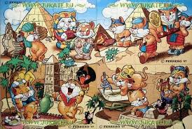 Miau Egipcios Kinder Sorpresa Cairo Cats Kinder Sorpresa Miezi Cats Ferrero Kinder Sorpresa 1998 Kinder Surprise Kinder Cairo