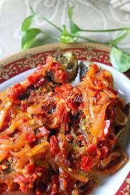 Korang boleh guna binatang apa pun yang korang nak, okay? Ikan Goreng Berlado Ala Minang Azie Kitchen