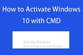 It would be annoying to have the watermark on screen. How To Permanently Activate Windows 10 Free With Cmd