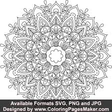 Download Svg Mandala Art 189
