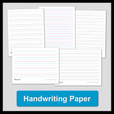 Units, activities, worksheets, printables, video, curriculums Handwriting Paper Printables Home Universal Publishing Blog
