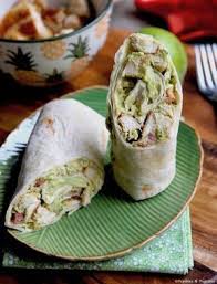 Wraps Poulet Avocat Recette Recette Wrap Wraps Poulet Wrap Poulet Avocat