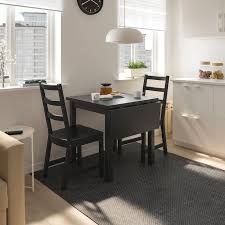 Nordviken Drop Leaf Table Black Ikea Drop Leaf Table Small Dining Table Leaf Table