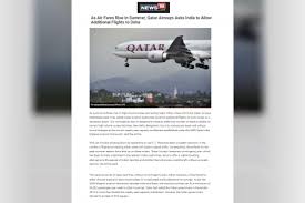 قطريلكيس الهند ترفض زيادة حصة الخطوط القطرية من ركابها وتتهمها بـمحاولة احتكار الطيران