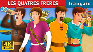 Les Quatres Freres Histoire Pour S Endormir Contes De Fees Francais Youtube