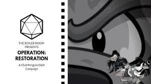 He appeared in the stage play squidzoid vs shadow guy and gamma gal. The Creation Of Operation Restoration A Club Penguin D D Campaign Blog Cutiejea