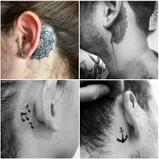Das ohr ist eine gute stelle für ein kleines und eher unauffälliges tattoo. 1001 Ideen Und Bilder Zum Thema Tattoo Hinterm Ohr Tattoos Hinterm Ohr Tattoo Hinterm Ohr Kleine Tatowierungen