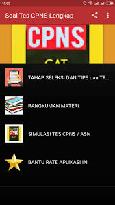Soal Tes Cpns 2018 Lengkap Offline For Android Apk Download