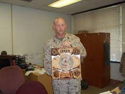 Proud New Owner Of An Extreme Elite Outta Kontrol Customes Custom Campaign Hat Press Rah Gunny Gogol Di School Mcrd P Parris Island Custom Woodworking Gunny