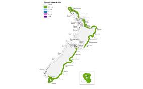American samoa has been placed under a tsunami warning and hawaii on a tsunami watch after an 8.0 magnitude earthquake was registered in the kermadec islands, north of new zealand. Tsunami Waves Hit New Zealand Rnz News