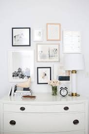 Dresser Decorating Ideas Domino Dresser Top Decor Home Gallery Wall Minted