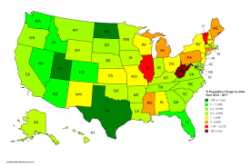 List Of U S States And Territories By Population Growth Rate Wikipedia Territories Of The United States List Of States Federal Register