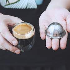 10% coupon applied at checkout. 230ml Reusable Coffee Capsule For Nespresso Vertuoline Delonghi Refillable Stainless Steel Coffee Filter With Milk Frother Coffee Filters Aliexpress