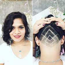 Indian Bob Hairstyle With Undercut Stacked Bob Haircut Short Hair Undercut Bobs Haircuts