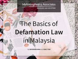 Top management of the office of the chief registrar of the federal court of malaysia. The Basics Of Defamation Law In Malaysia