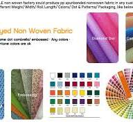 PP Spunbond Nonwoven Fabric Roll 100% Polypropylene Material High Quality  Non Woven Fabric Manufacturer