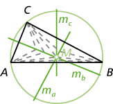 Playlist dreiecke und kreise, geometrie, konstruktionen: Mittelsenkrechte Und Umkreis Im Dreieck Jetzt Uben