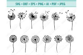 Download icons in all formats or edit them for your designs. Dandelion Flower Svg Nature Garden Plant Svg Dxf Png Eps 913077 Cut Files Design Bundles