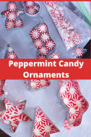 This holiday confection is gobbled up quickly by guests, and it is so easy to make. Kid Friendly Christmas Crafts Using Peppermint Candy Peppermint Candy Ornaments Holiday Crafts Diy Peppermint Candy Crafts