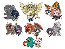 宗三左文字はモスラとペア「刀剣乱舞 廻ゴジラ」描きおこしコラボグッズ発売！怪獣を従えた刀剣男士に「可愛すぎる」（2024年8月30日）