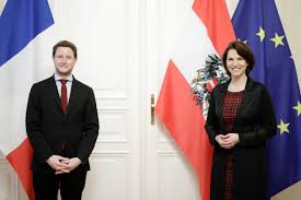 Premier état dans le viseur : French Secretary Of State For Europe Beaune Meets Austrian Counterpart Vindobona Org Vienna International News