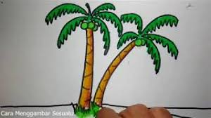 Meningkatnya produksi dan ekspor kelapa sawit indonesia, belum sepenuhnya terserap oleh penerimaan negara dari pajak. Cara Menggambar Pohon Kelapa Youtube