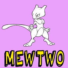 How To Draw Mewtwo From Pokemon With Easy Step By Step Drawing Tutorial How To Draw Step By Step Drawing Tutorials ❤ subscribe to the channel mirage4you.