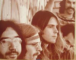 Grateful Dead Poster Sepia Young Dead Jerry Garica 11x14