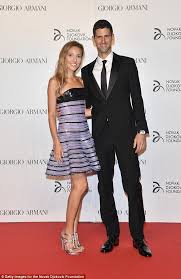 Wife of serbian tennis player novak djokovic. Novak Djokovic S Wife Jelena Shows Off Her Waist In Sparkling Gown Sparkle Gown Novak Djokovic Evolution Of Fashion
