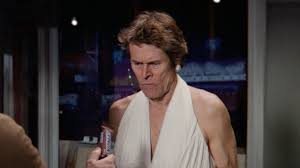Snickers recently unveiled a new commercial featuring sharks: Willem Dafoe Recreates Marilyn Monroe S Skirt Blowing Scene In Snickers Super Bowl Ad