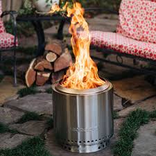 I have been tinkering with homemade wood gasifier stoves made out of soup cans for hiking. Solo Stove Ranger 15 Inch Round Wood Burning Fire Pit Stainless Steel Ssran Bbqguys