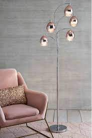 Brighten your space with beautiful rose gold floor lamps. Buy Bella 5 Light Floor Lamp From The Fitforhealth Online Shop