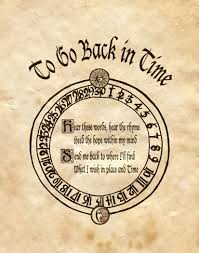 To Go Back In Time Charmed Book Of Shadows Book Of Shadows Wiccan Spells Spell Book