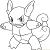 Squirtle coloring page pokémon this pokémon coloring page features a picture of squirtle to color. 1