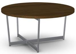 51 w x 28 d x 15 h in. Amisco Jill Walnut Veneer Coffee Table 50462 90818 Fitz S Furniture Gallery