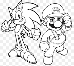 For kids & adults you can print sonic or color online. Mario Sonic At The Olympic Games Pac Man Vs Rayman Legends Megaman Sonic The Hedgehog Video Game Cartoon Png Pngwing