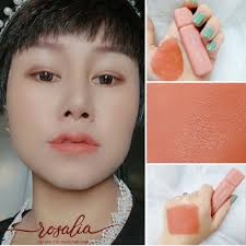 Son Lì Sạch Không Chì Lâu Trôi Chống Thấm Nước Rosalia Từ Hoa Hồng Hữu Cơ  Màu Nâu Lạnh Sang Chảnh Hottrend