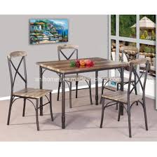 Dining room table sets are a fast way to make a dining room look perfectly pulled together. China Unihomes Dining Table Set And Kitchen Table With Metal Legs In Walnut Wood Color Set Of 4 China Dining Table Set Dining Room Sets