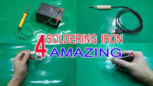 4 Ways Amazing To Make A Soldering Iron At Home Soldering Iron Soldering Electronic Circuit Projects