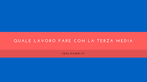 Graduatorie personale ata terza fascia per il triennio 2021/23: Quale Lavoro Fare Con La Terza Media 365 Lavori It