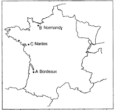 Map of bordeaux, bordeaux is the ninth largest city and also port city in southwestern france. Class 9 History Map Work Chapter 1 The French Revolution Learn Cbse