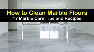The very first important step is to level the floor. 17 Clever Ways To Clean Marble Floors