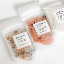 Typically, 1 to 2 cups of salt are used per bath. 2oz Soaking Bath Salts Relaxation Gift Bath Salt Samples Etsy In 2021 Diy Bath Products Bath Salts Homemade Bath Products