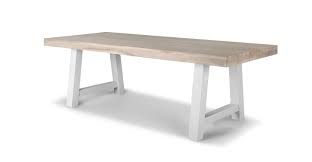 How much does a driftwood dining table cost? Driftwood Gray Teak 8 Person Rectangle Outdoor Dining Table Tavola Article