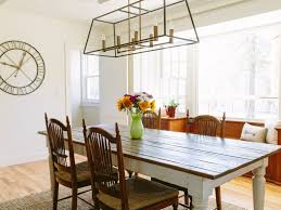 The average dining table will need a rug that's at least 8′ wide. What To Know Before You Buy A Cheap Chandelier